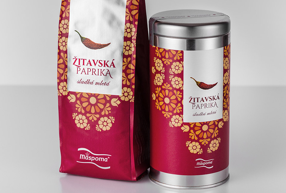 Zitavska Paprika von maspoma ist eine echte lokale Delikatesse mit köstlicher Verpackung