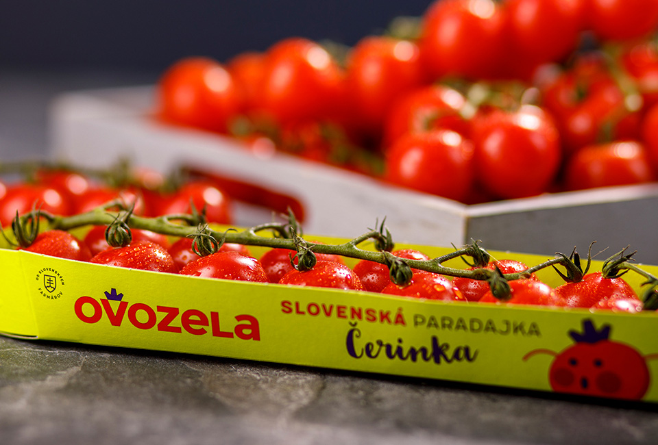 Rebranding und Verpackung für slowakische Tomatenproduzenten