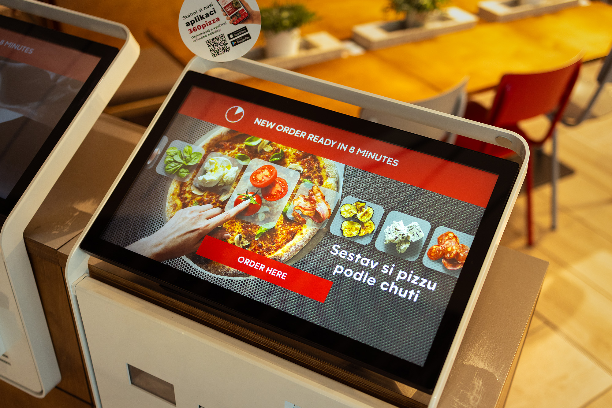 Pizza 360 graphic design idea making print online agency