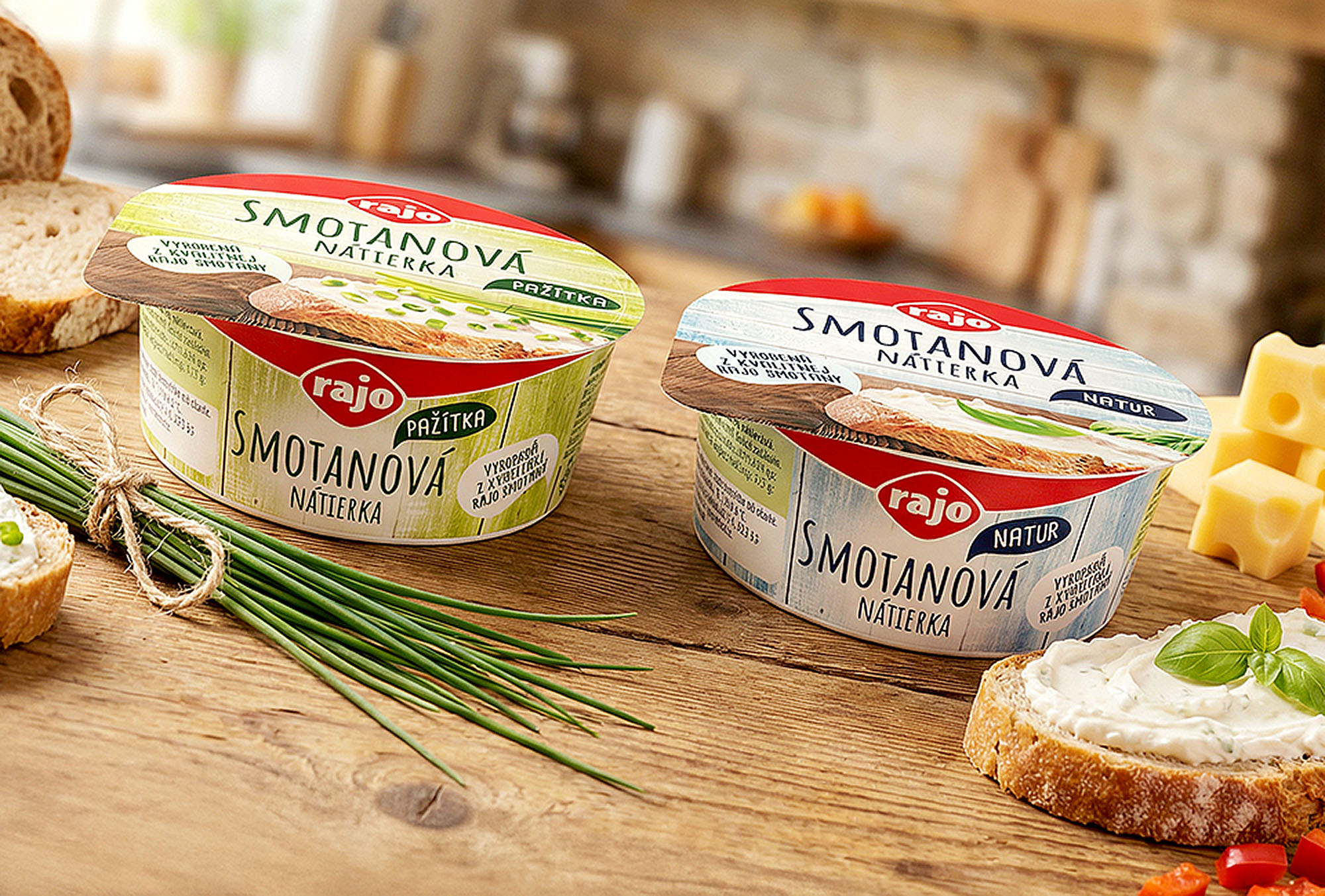 Rajo smotanova natierka Packaging