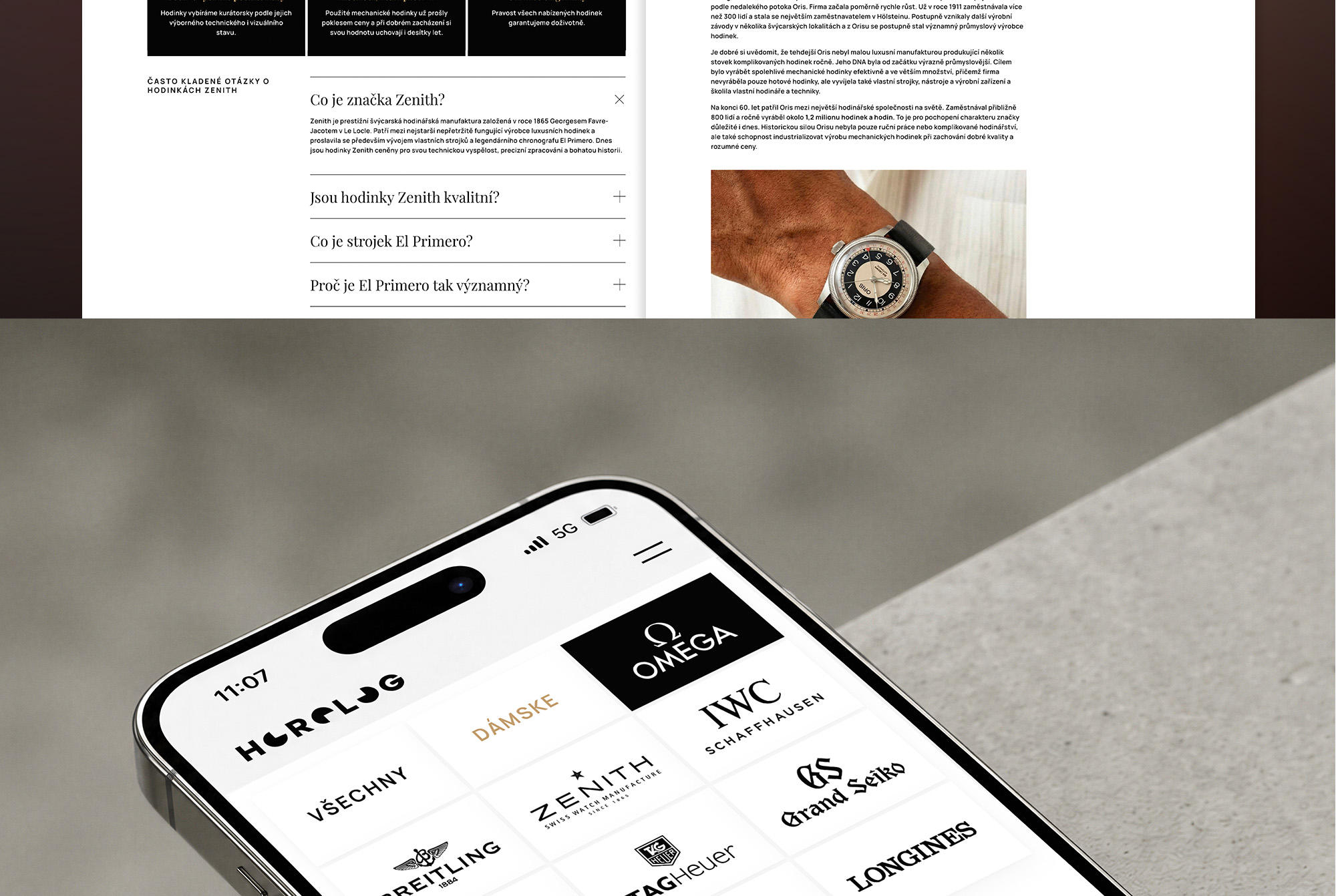 HOROLOG Webdesign