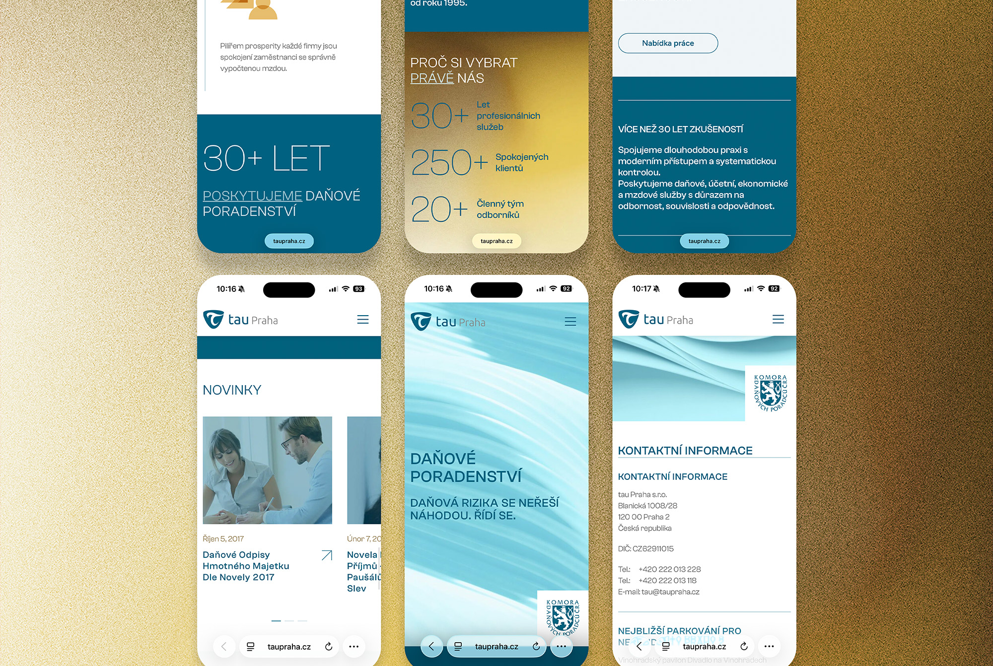 Webdesign Tau Praha