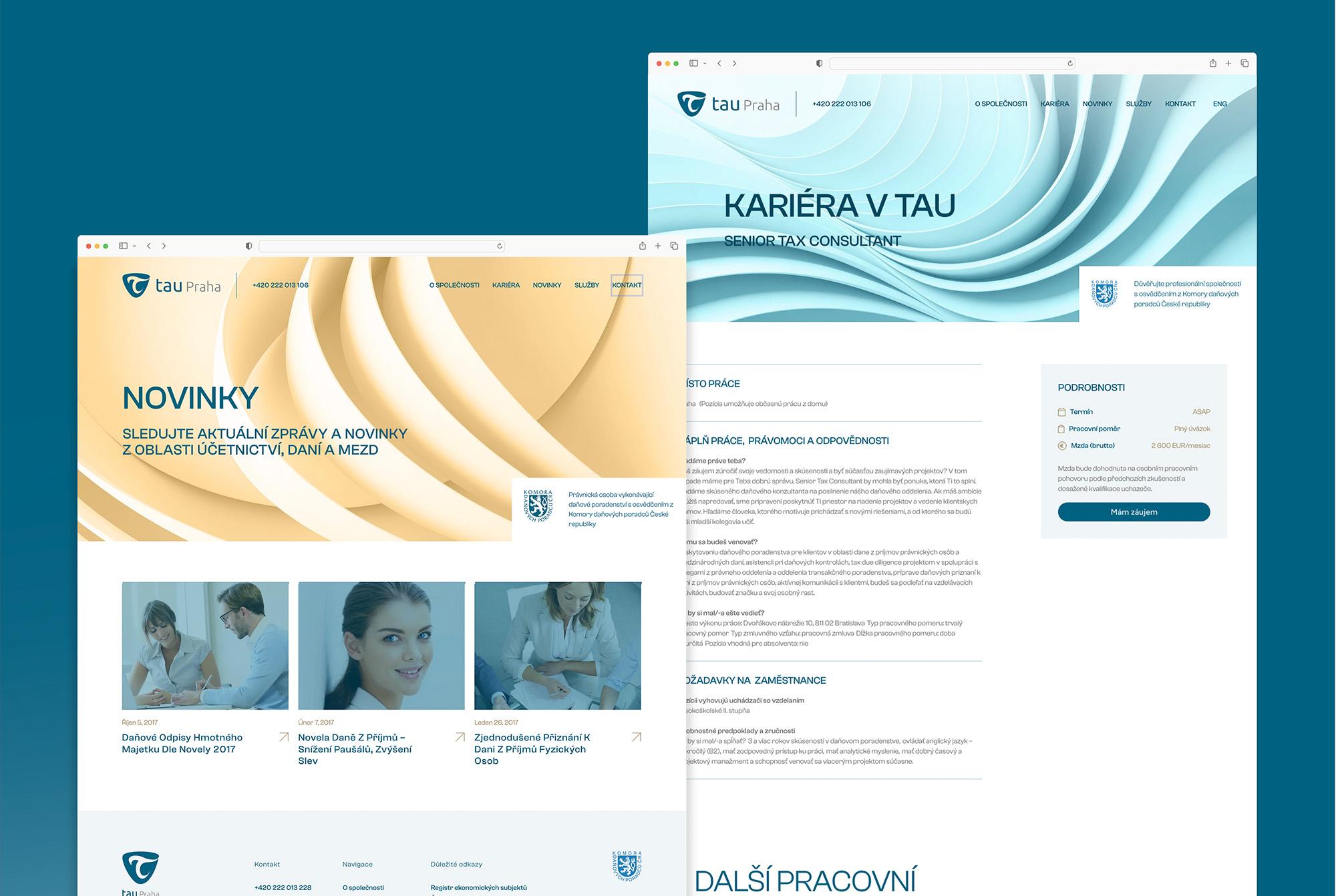 Webdesign Tau Praha