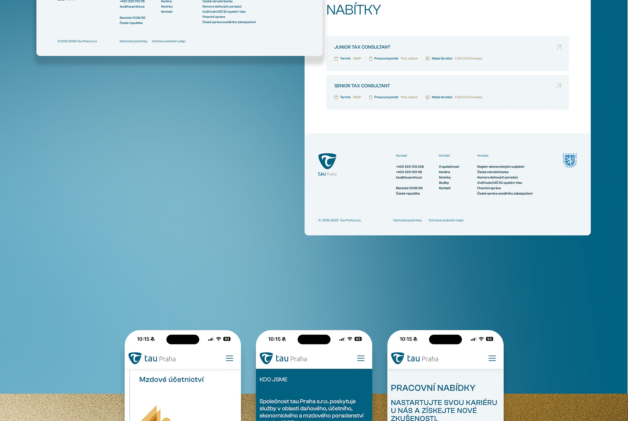 Webdesign Tau Praha